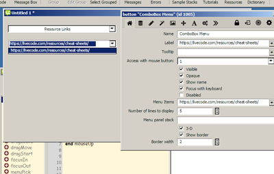 Selection_011.png (43.55 KiB) Viewed 27305 times Combo Box...