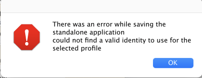 Error while saving standalone.png