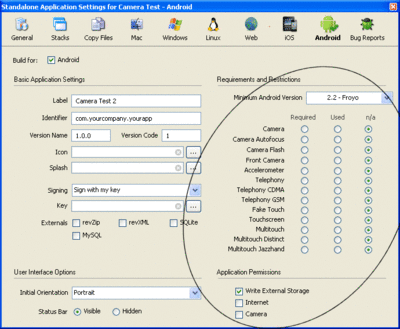 Livecode Requirements and Restrictions - Stankalone Settings.gif (101.18 KiB) Viewed 8905 times Livecode Requirements and Restrictions - Stankalone Settings.gif
